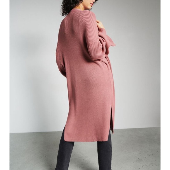 maxi sweater open cardigan - Picture 6 of 6